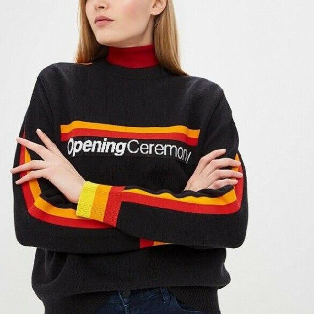 OPENING CEREMONY STRIPED SWEATER - Picture 2 of 7
